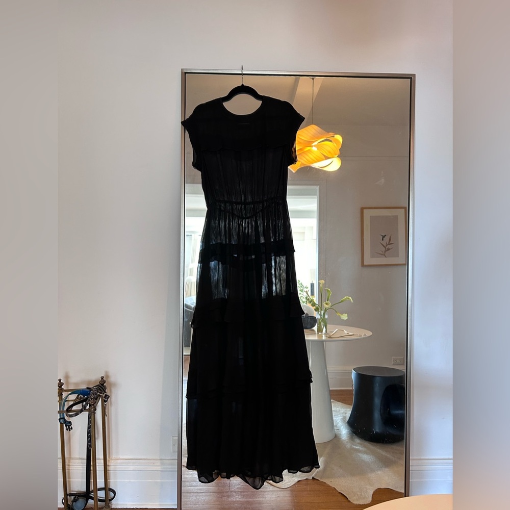 Elegant Black Evening Dress by Malene Birger